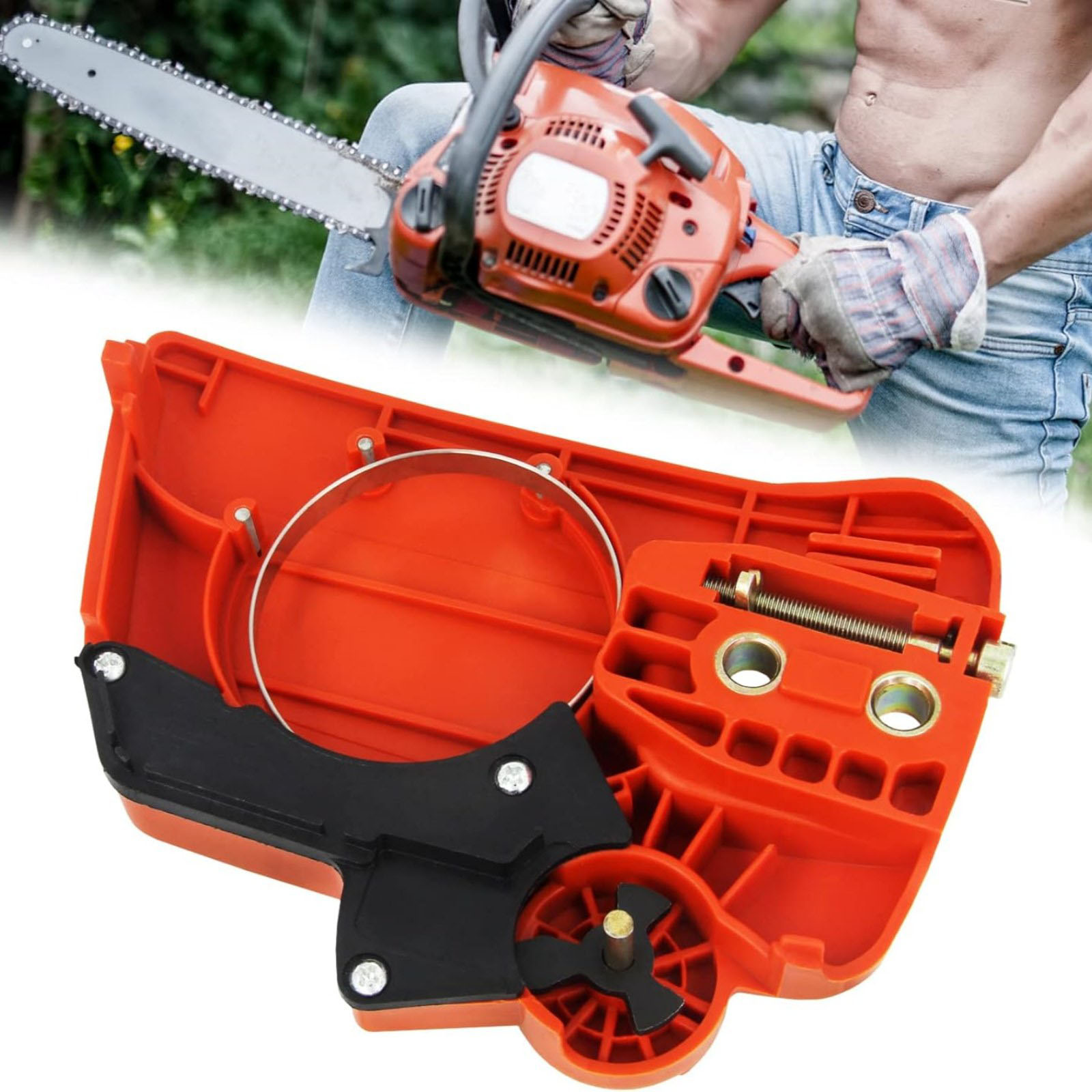 Husqvarna Chainsaw 120 Mark Ii - Couvercle de frein de chaîne d'embrayage