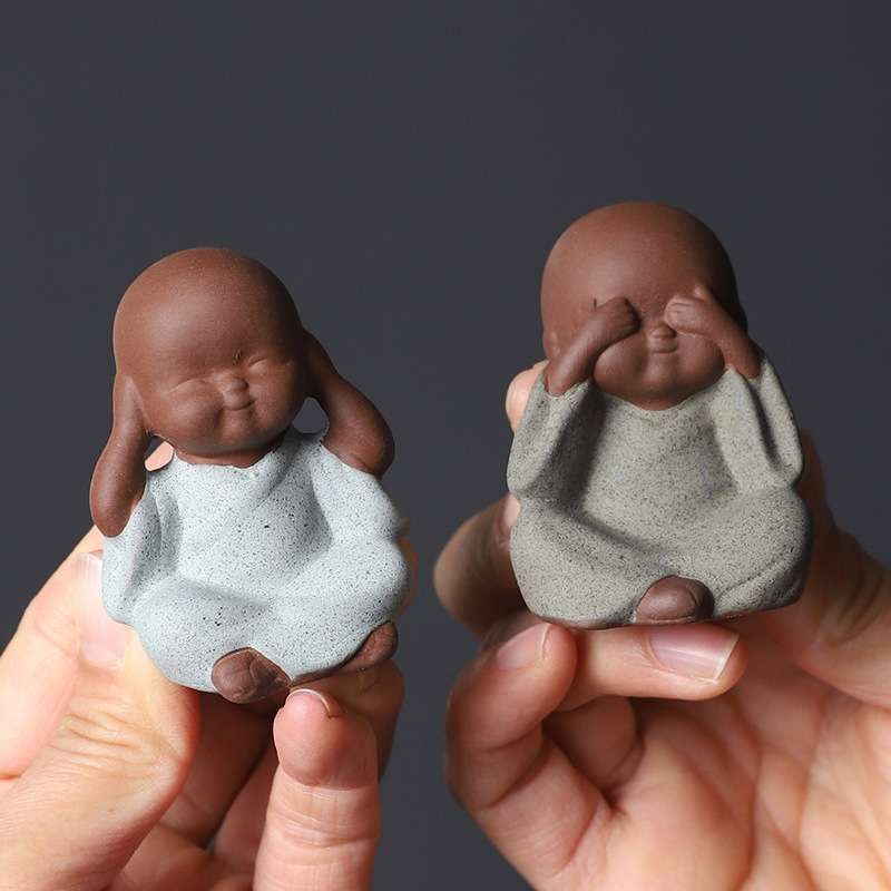 Y – Mini Figurines de moine en - Bonsai Garden Meaning avis et prix
