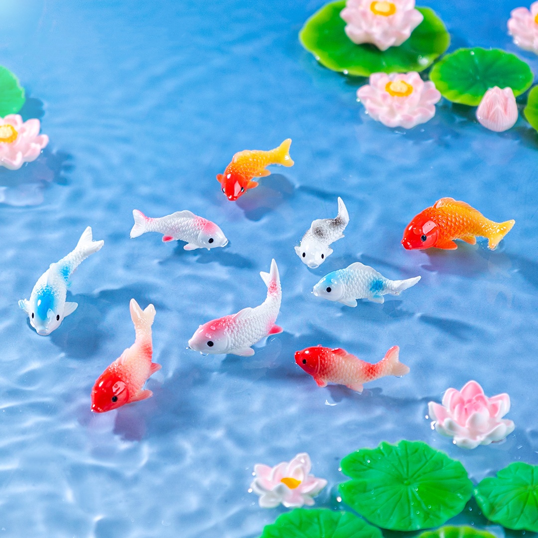 Figurines de poisson rouge en  - Bonsai Gardenia avis et prix