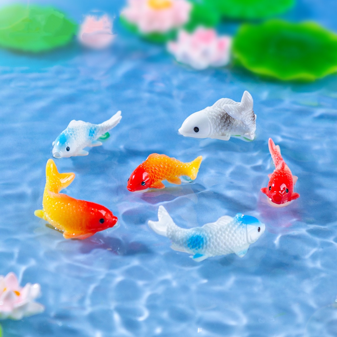 Figurines de poisson rouge en  - Bonsai Gardenia avis et prix